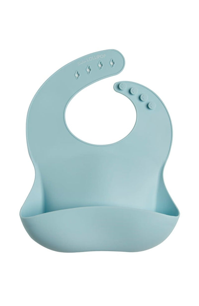 Silicone Bib (Baby Blue)