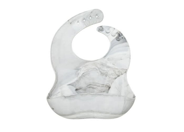 Silicone Bib (Marble)