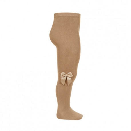 Condor Bow Tights (Camel)