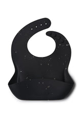 LLP Silicone Bib (Confetti Charcoal)