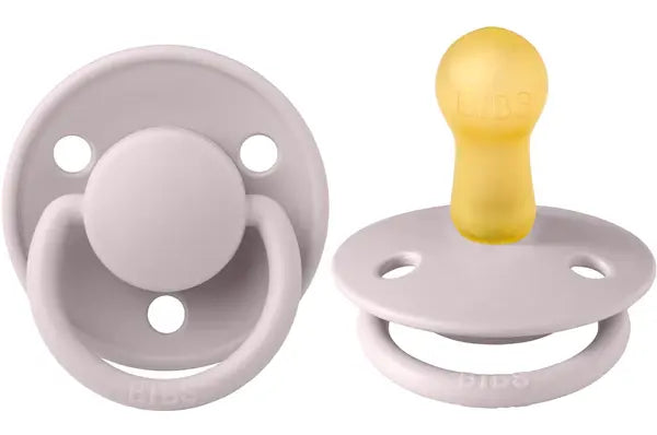 BIBS Pacifier DE LUX Collection - Pink Plum size 1 (0-6m)