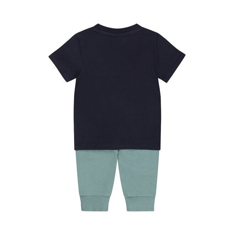 Dirkje boys baby set T-shirt sweatpants dark blue