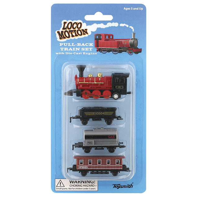 Locomotion pull-back Train Set