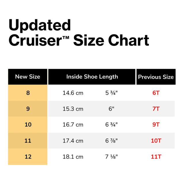 Stonz Cruiser Original Shoes for Toddlers - Black
