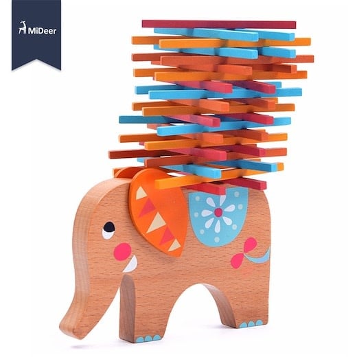 Mideer Wooden Balance Elephant Game