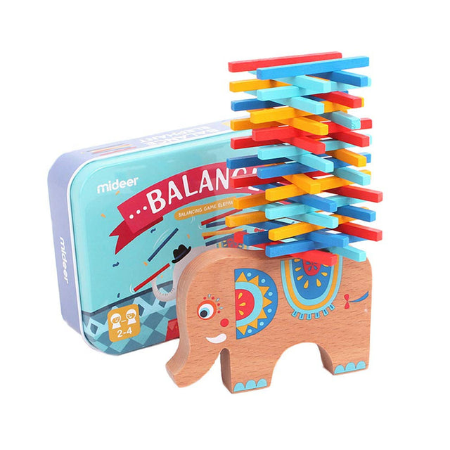 Mideer Wooden Balance Elephant Game