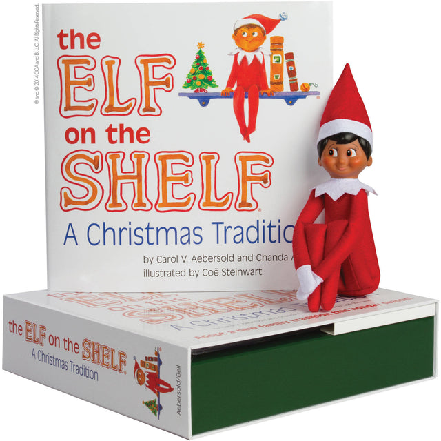 Elf On The Shelf Boxset (Boy Dark)