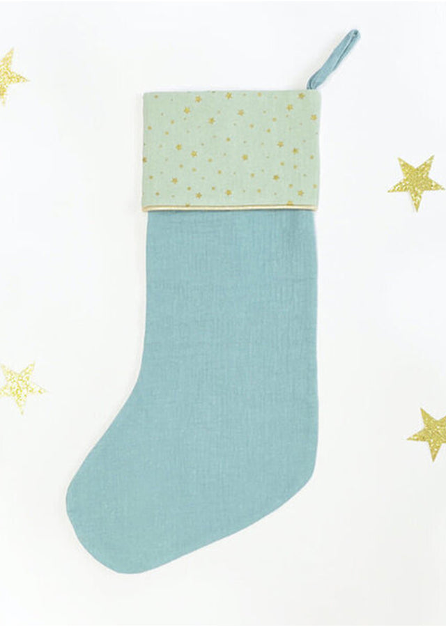 Rockahula Starry Christmas Stocking - Blue