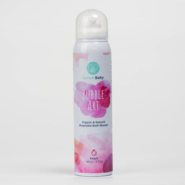 Bubble Art – All Natural Shapeable Bath Mousse Peach Pink