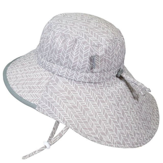 Jan & Jul Aqua-Dry Adventure Hat - Grey Herringbone