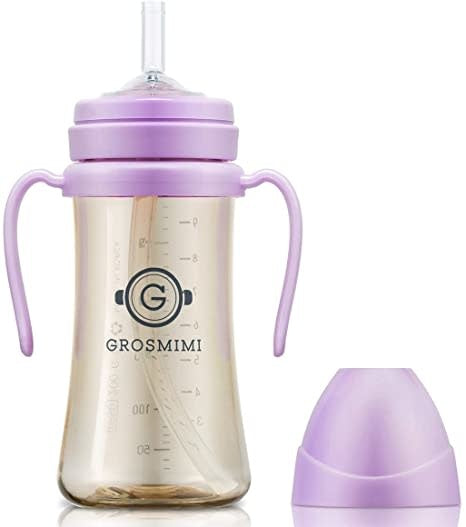 Grosmimi 300ml Straw Cup (Pure Lavender)