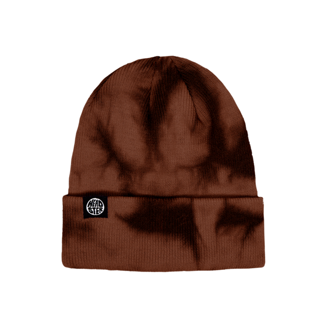 Headster Tie Dye Beanie (Ginger Cookie)