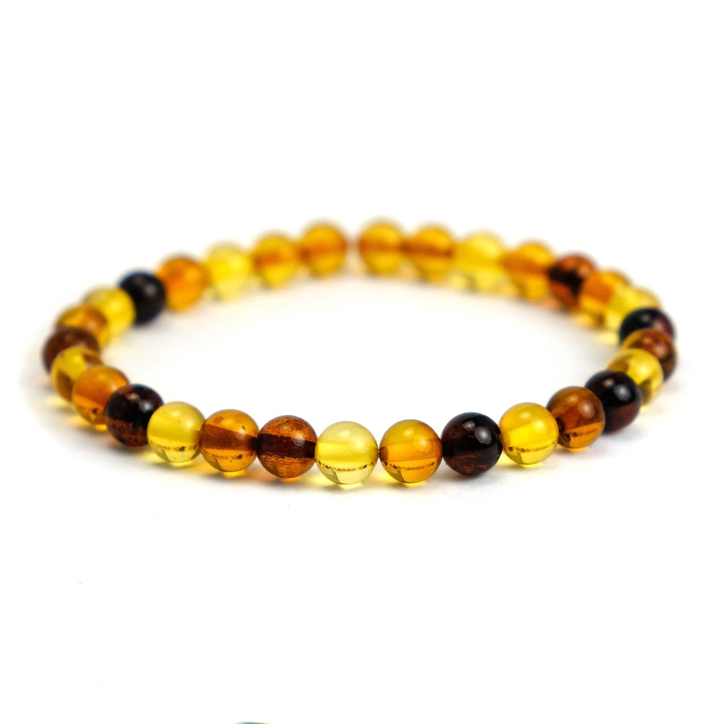 Healing Amber stretch bracelet