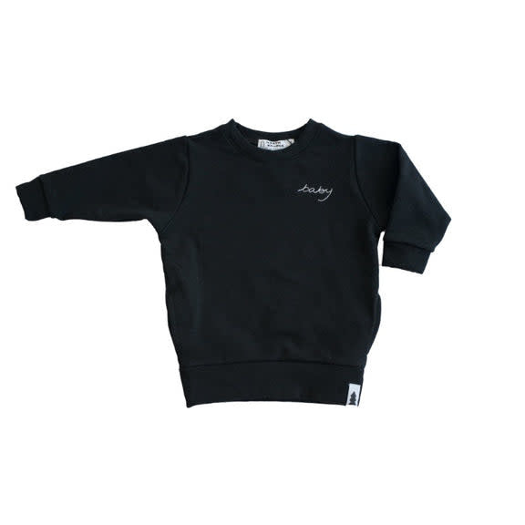 North Kinder Baby Sweater - Black