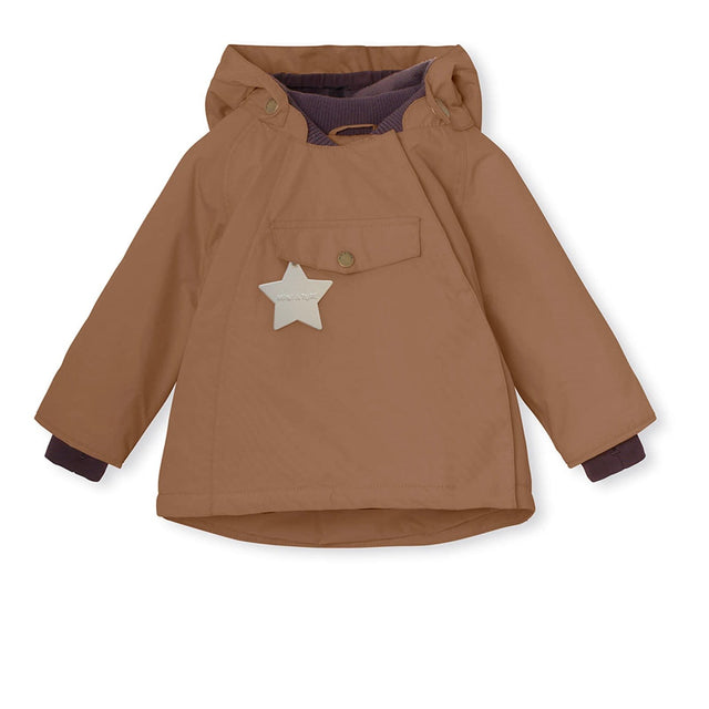 Mini A Ture Wang Jacket Rubber Brown