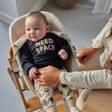 Dirkje boys' baby set sweater jogging trousers navy space