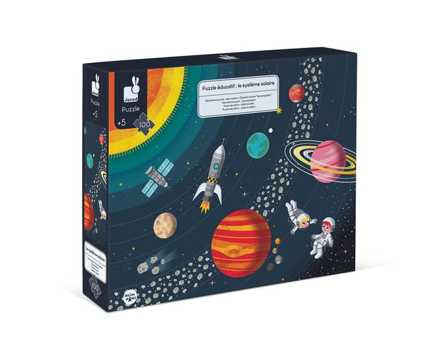 Janod 100pc Educational Puzzle - Solar System