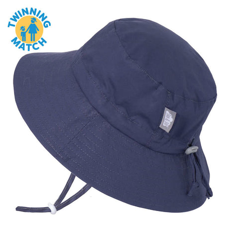 Jan & Jul Cotton Bucket Hat - Navy