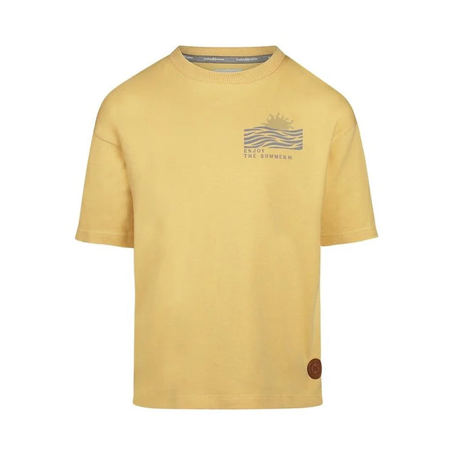 Koko Noko boys' T-shirt loose fit yellow