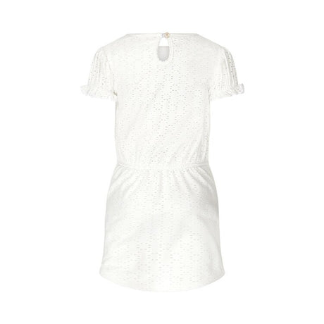 Koko Noko girls dress off white embroidery