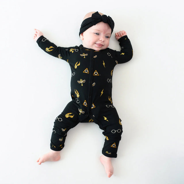 Kyte Baby Romper in Midnight Icon