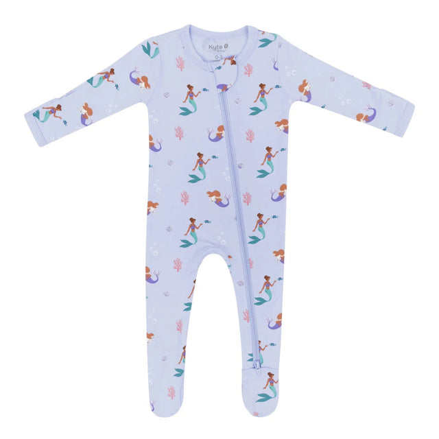 Kyte Baby Zippered Footie in Mermaid