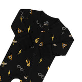 Kyte Baby Zippered Footie in Midnight Icon
