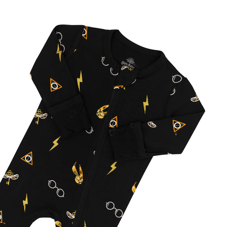 Kyte Baby Zippered Footie in Midnight Icon