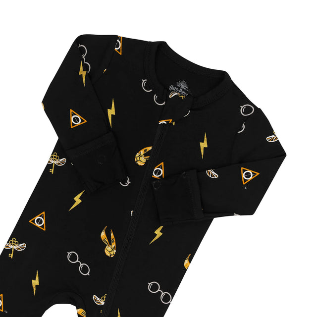 Kyte Baby Zippered Footie in Midnight Icon