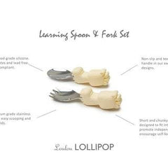 Learning Spoon and Fork set - Giraffe