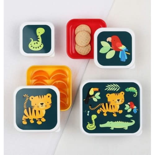 Little Lovely Lunch & Snack Box Set (Jungle Tiger)