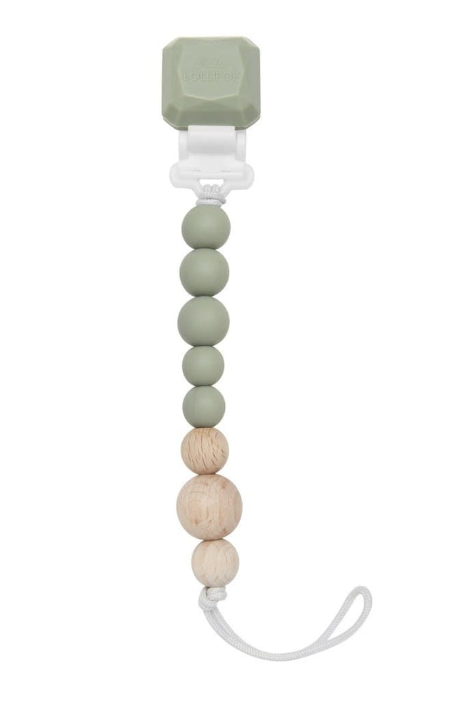 LLP Pacifier Clip (Silver Sage)