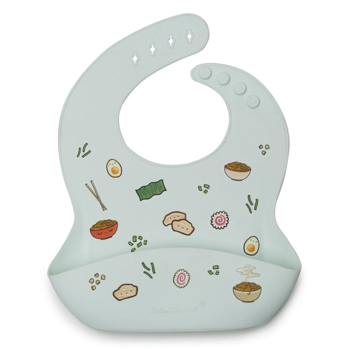 LLP Silicone Bib (Ramen)