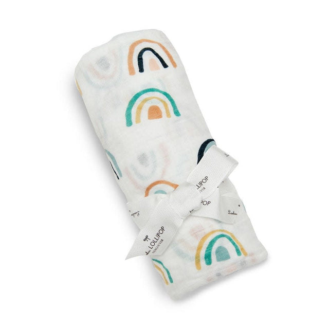 LLP Muslin Swaddle (Rainbow)