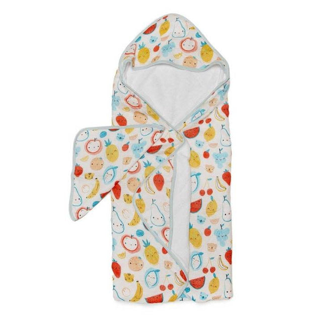 LLP Hooded Towel Set (Cutie Fruits)