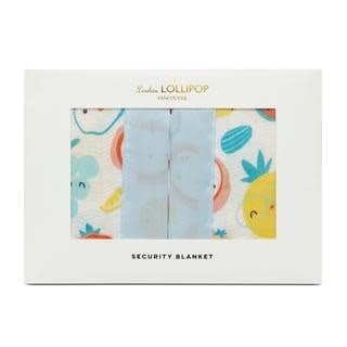 Loulou Lollipop 2pk Security Blankets (Cutie Fruits)