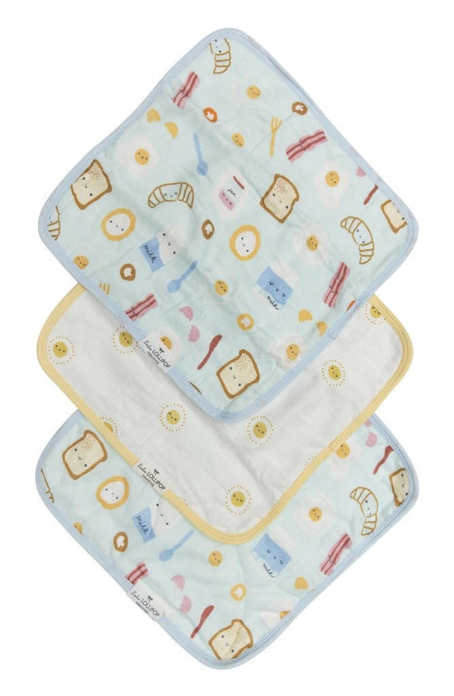 Loulou Lollipop Washcloth 3-piece Set