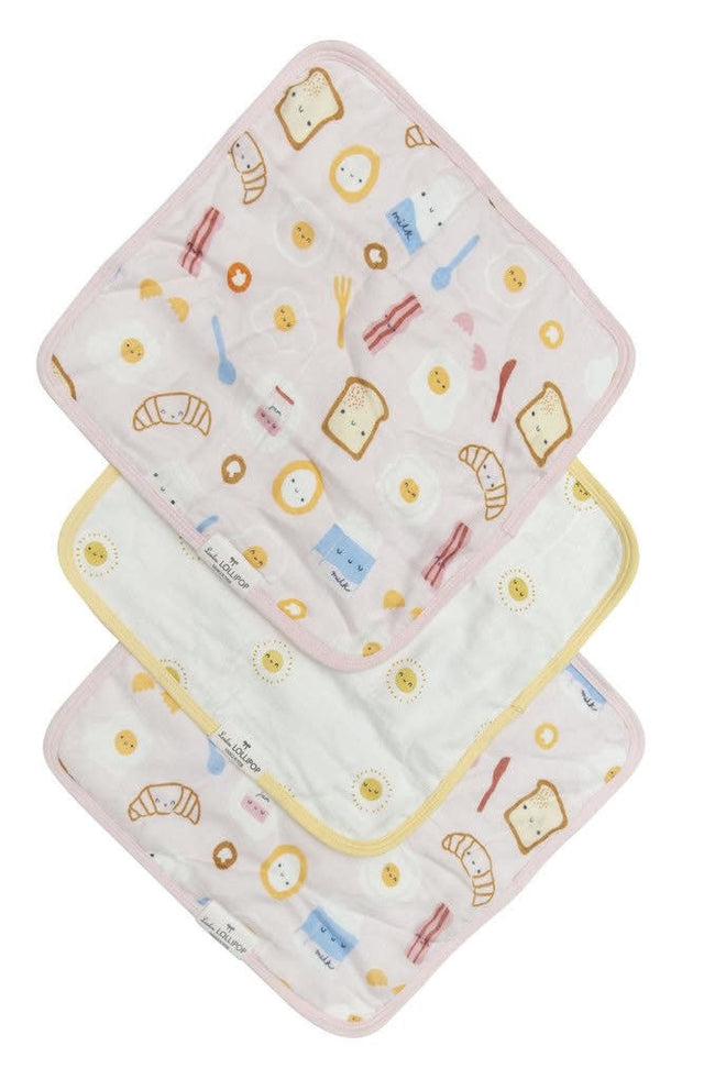 Loulou Lollipop Washcloth 3-piece Set