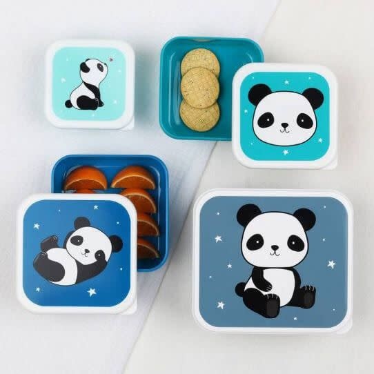 Little Lovely Lunch & Snack Box Set (Panda)
