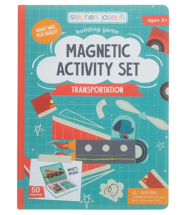 STEPHEN JOSEPH Magnetic Activity Set - Transportation