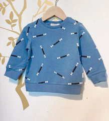 Miles Baby  Sweater (Blue Candyshop)
