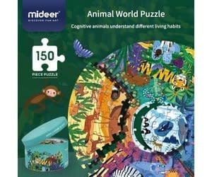 Mideer Animals Around World Puzzle (150pc)