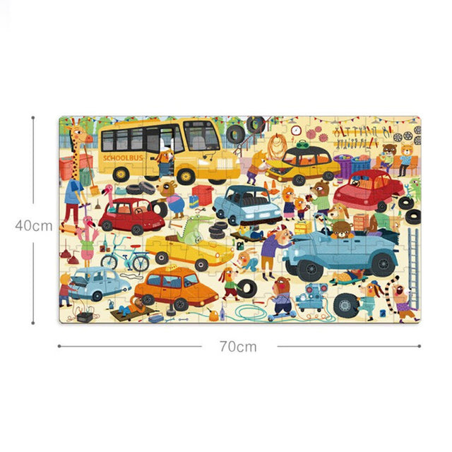 Mideer Garage Puzzle (104pc)