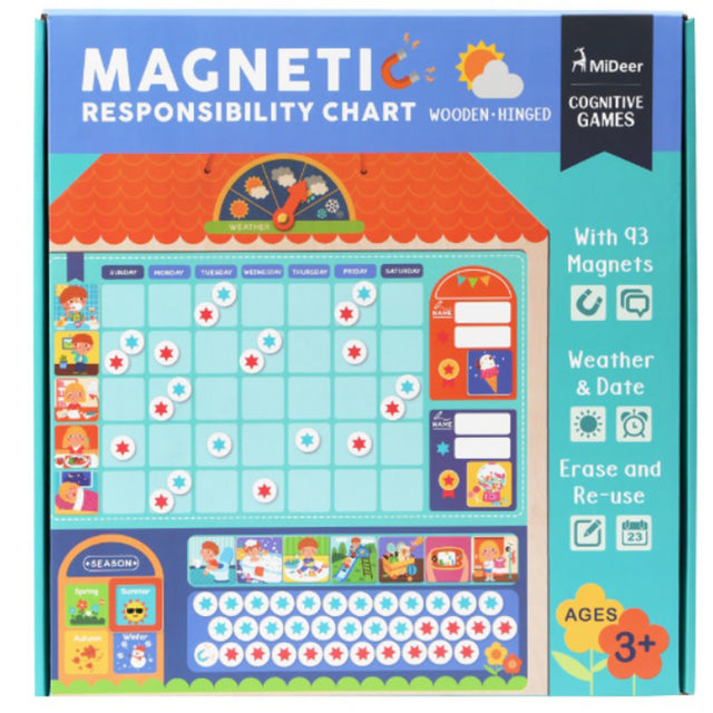 Mideer Magnetic Responsibility Chart Board