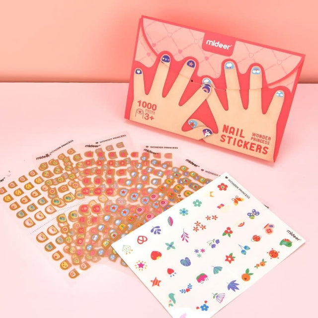 Mideer Nail Stickers & Tattoos (Wonder Princess)