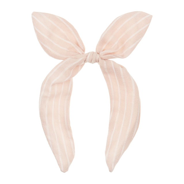 Mimi & Lula Coco Bow Headband (Pink Stripe)