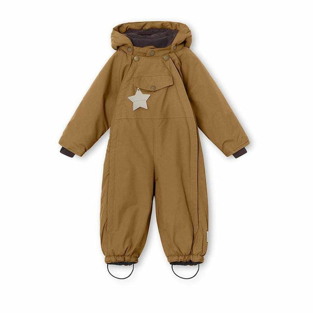 Mini A Ture Wisit Snowsuit - Rubber Brown