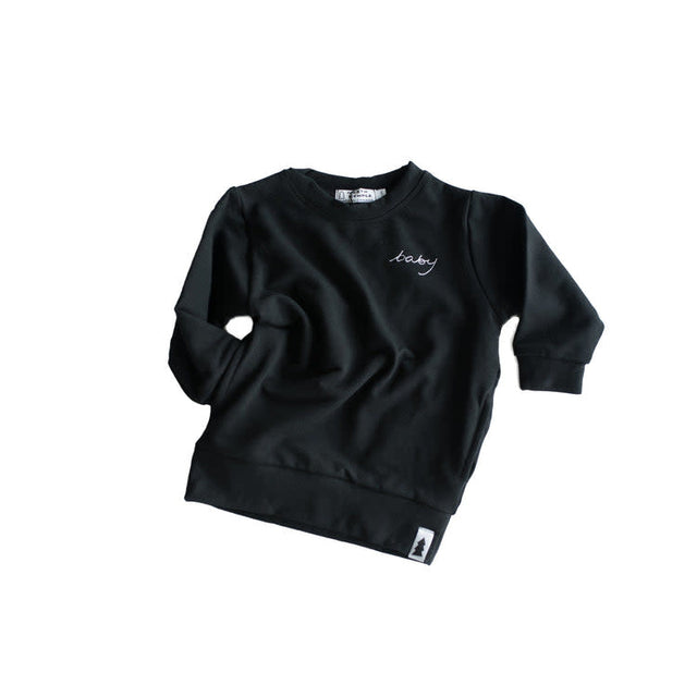 North Kinder Baby Sweater - Black