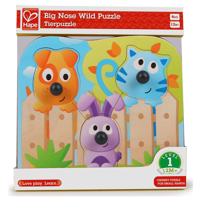 Hape Big Nose Pet Puzzle