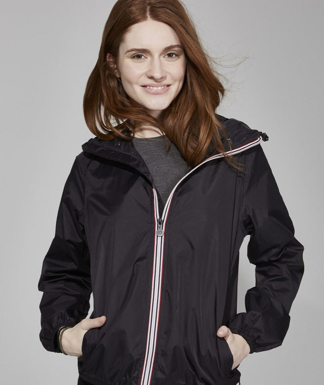 O8 Woman Zip Jacket Black